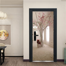 Load image into Gallery viewer, 3D Door Decoration Wallpaper Modern Design Door Sticker Self-adhesive Waterproof Poster Home Door Renew Mural Decal deur sticker
