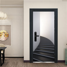Load image into Gallery viewer, 3D Door Decoration Wallpaper Modern Design Door Sticker Self-adhesive Waterproof Poster Home Door Renew Mural Decal deur sticker
