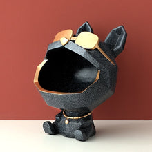 Load image into Gallery viewer, Cool dog Figurine big mouth dog storage box home decoration ornamental resin art sculpture figurines home decor gift decorative

