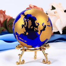 Load image into Gallery viewer, Geografia Globo Do Mapa Mundi Earth Globe 5 Inch Vintage Wooden Ornaments Dia World Globe Constellation Map
